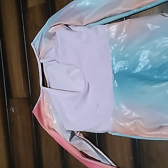 More than Magic Colorful Leotard Lg or 14/16 - Picture 4 of 4